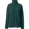 image:imageLands End Womens FullZip MidWeight Fleece JacketEvergreen