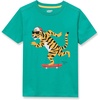 Tiger Skateboard/Teal