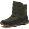 image:imageLands End Expedition Insulated Winter Boots for Men Lace Up or Slip On Waterproof Mens Snow Boots Medium or Wide Width Mens Shoes Size 8 to 13 Black Brown Green or GreyDark Green