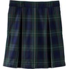 image:imageLands End Girls Plaid Pleated Skort Top of KneePlaid HunterClassic Navy