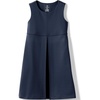image:imageLands End Girls Ponte Pleat JumperClassic Navy