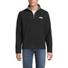 image:imageLands End Mens Anyweather Fleece Quarter Zip PulloverBlack