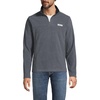 image:imageLands End Mens Anyweather Fleece Quarter Zip PulloverDark Charcoal Heather