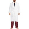 image:imageLands End Mens Calf Length Terry RobeWhite