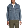 image:imageLands End Mens Denim Utility Shirt JacketStone Wash