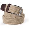 image:imageLands End Mens Elastic Braid BeltKhaki