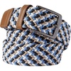 image:imageLands End Mens Elastic Braid BeltSlate Blue Multi