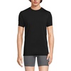 image:imageLands End Mens Flex Performance Crewneck UndershirtBlack