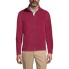 image:imageLands End Mens FullZip MidWeight Fleece JacketBurgundy