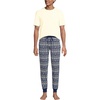 image:imageLands End Mens Knit Jersey Pajama Sleep SetDeep Sea Deer Fairisle