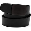 image:imageLands End Mens Leather Adjustable Slide BeltBlack