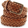 image:imageLands End Mens Leather Braid BeltChestnut
