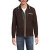 image:imageLands End Mens Long Sleeve Button Through Summer Polo CardiganRich Coffee