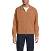 image:imageLands End Mens Long Sleeve Fine Gauge Cotton Full Zip Chore CoatButter Brown