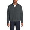 image:imageLands End Mens Long Sleeve Fine Gauge Cotton Full Zip Chore CoatSteel Gray