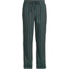 image:imageLands End Mens Poplin Pajama PantsGreenRusset Clay Stripe