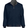 image:imageLands End Mens Reversible Harrington JacketDark Gray Herringbone