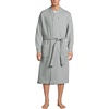 image:imageLands End Mens Serious Sweats RobeGray Heather