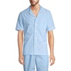image:imageLands End Mens Short Sleeve Essential Pajama ShirtBlue Jay