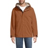 image:imageLands End Mens Squall 3 in 1 Sherpa Lined JacketRich Ginger BrownChampagne