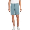 image:imageLands End Mens Traditional Fit 9 Flex Performance Golf ShortsBlue Clay