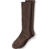 image:imageLands End Mens Travel Compression SocksRich Coffee Heather