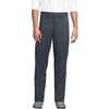 image:imageLands End Mens Travel Kit Comfort Waist Classic Fit Chino PantSteel Gray