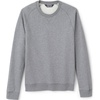 image:imageLands End School Uniform Adult Long Sleeve Crewneck SweatshirtPewter Heather