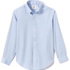 image:imageLands End School Uniform Boys Long Sleeve No Iron Pinpoint Dress ShirtBlue