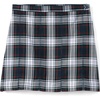 image:imageLands End School Uniform Girls Plaid Box Pleat Skirt Top of the KneeEvergreenWhite Plaid
