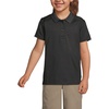 image:imageLands End School Uniform Girls Short Sleeve Feminine Fit Rapid Dry Polo ShirtBlack