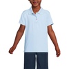 image:imageLands End School Uniform Girls Short Sleeve Feminine Fit Rapid Dry Polo ShirtBlue