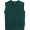 image:imageLands End School Uniform Kids Cotton Modal Fine Gauge Sweater VestEvergreen