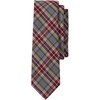 Gray Heather/Maroon Plaid
