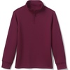 image:imageLands End School Uniform Kids Quarter Zip PulloverBurgundy