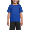 image:imageLands End School Uniform Kids Short Sleeve Active TeeCobalt
