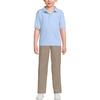 image:imageLands End School Uniform Kids Short Sleeve Rapid Dry Polo ShirtBlue