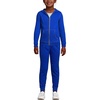 image:imageLands End School Uniform Kids Zip Front SweatshirtCobalt