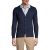 image:imageLands End School Uniform Mens Cotton Modal Button Front Cardigan SweaterClassic Navy