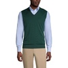 image:imageLands End School Uniform Mens Cotton Modal Fine Gauge Sweater VestEvergreen
