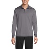 image:imageLands End School Uniform Mens Long Sleeve Rapid Dry Polo ShirtArctic Gray