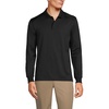 image:imageLands End School Uniform Mens Long Sleeve Rapid Dry Polo ShirtBlack