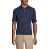 image:imageLands End School Uniform Mens Short Sleeve Banded Bottom Polo ShirtClassic Navy