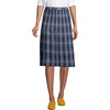 image:imageLands End School Uniform Womens Plaid Pleated Skirt Below the KneeClassic Navy Plaid