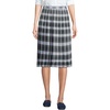 image:imageLands End School Uniform Womens Plaid Pleated Skirt Below the KneeWhite Plaid