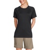 image:imageLands End School Uniform Womens Short Sleeve Active TeeBlack