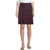 image:imageLands End School Uniform Young Womens Plaid Box Pleat Skirt Top of the KneeClassic Navy Large Plaid