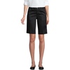image:imageLands End School Uniform Young Womens Plain Front Blend Chino ShortsBlack