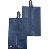 image:imageLands End Shoe Bags for Travel Set of 2  Polyester Canvas Shoe Travel Bag with Zipper Closure Navy
