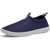 image:imageLands End Slip On Water Shoes Men Quick Dry Neoprene Sport Mens Water Shoes for Beach Pool or River with Drainage Holes Navy Blue or Black Size 715 Aqua Swim Shoes for MenDeep Sea Navy
